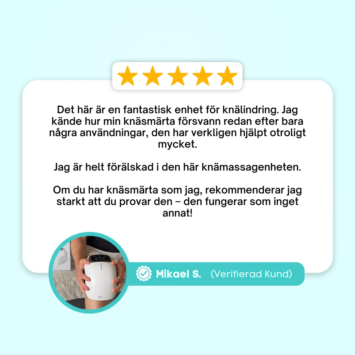 KneeEase™ Återställ dina knän